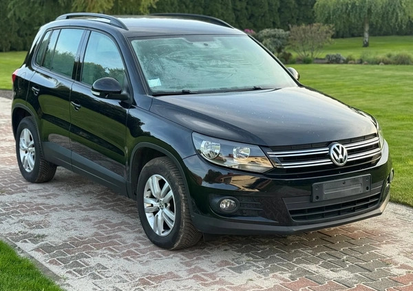 Volkswagen Tiguan cena 46900 przebieg: 170000, rok produkcji 2014 z Trzcianka małe 92